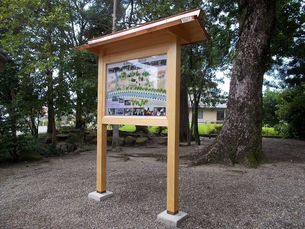 神社木製案内板のサムネイル